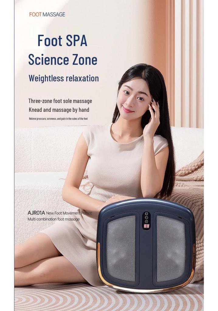 4D Acupoint Foot Sole Massager for Home Use - Kneading Leg & Foot Beauty Massage