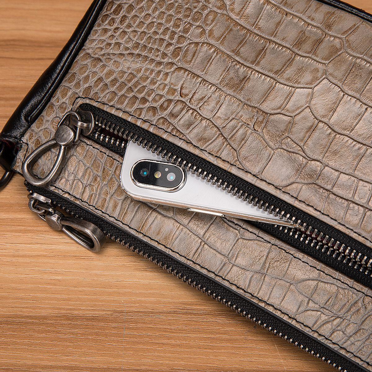 Johnature женская сумка в стиле ретро из натуральной кожи — фото 13