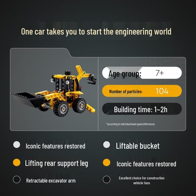 LEGO Technic Large Excavator Loader 42197