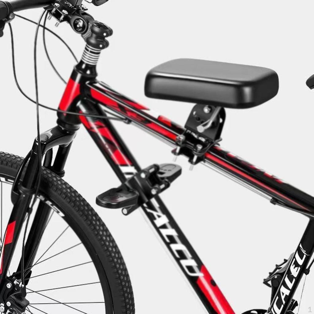 Mountain Bike Kids Seat Front Mount Portable Stable Sturdy