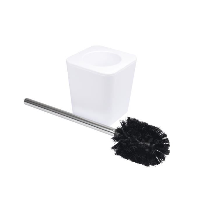 Brosse De Toilette Plastique 11.6 X 38.2 Cm Soft Blanc