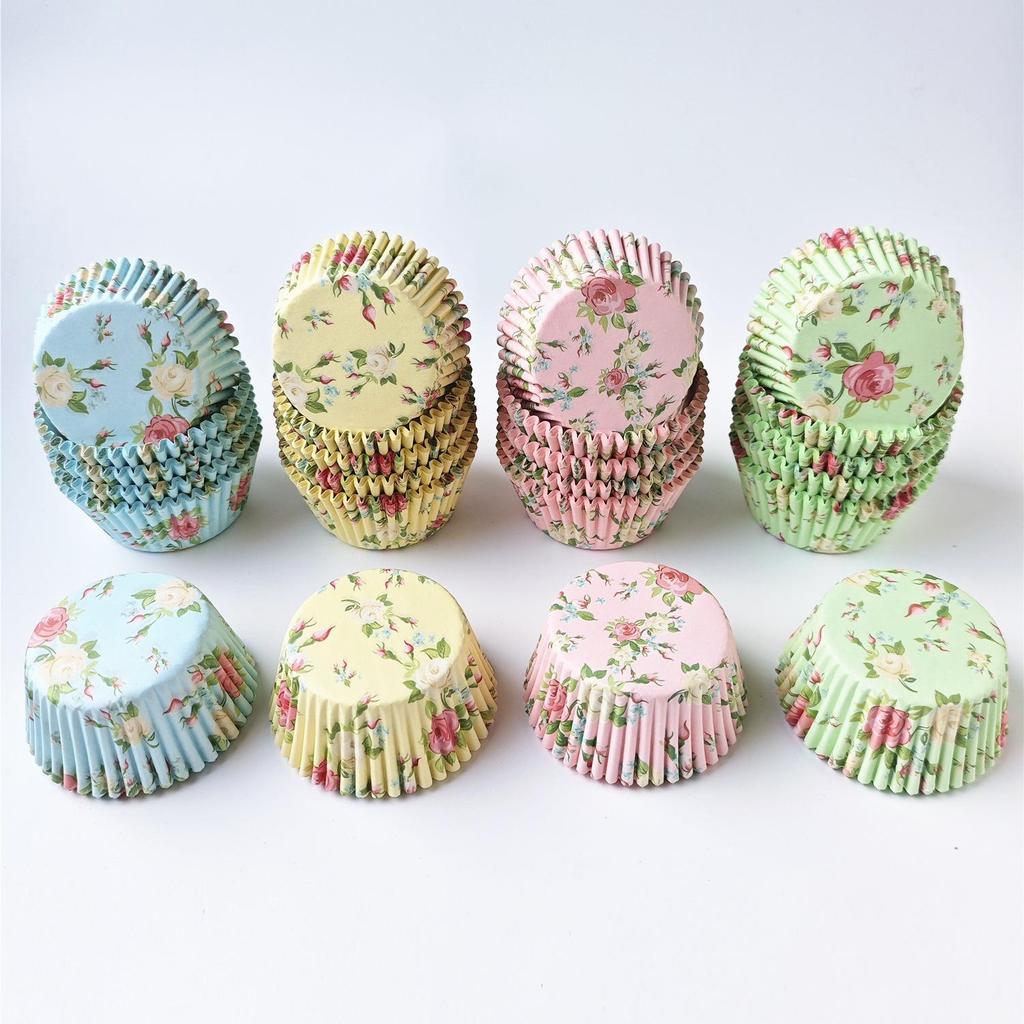Xue Meiniang Multi-color Cake Paper Cups - 100 Sheets