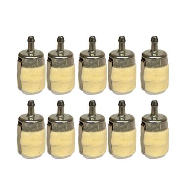 10Pcs 1//4/" 6mm//8mm Inline Gas Fuel Filter For Small Engine Lawn Mower FA