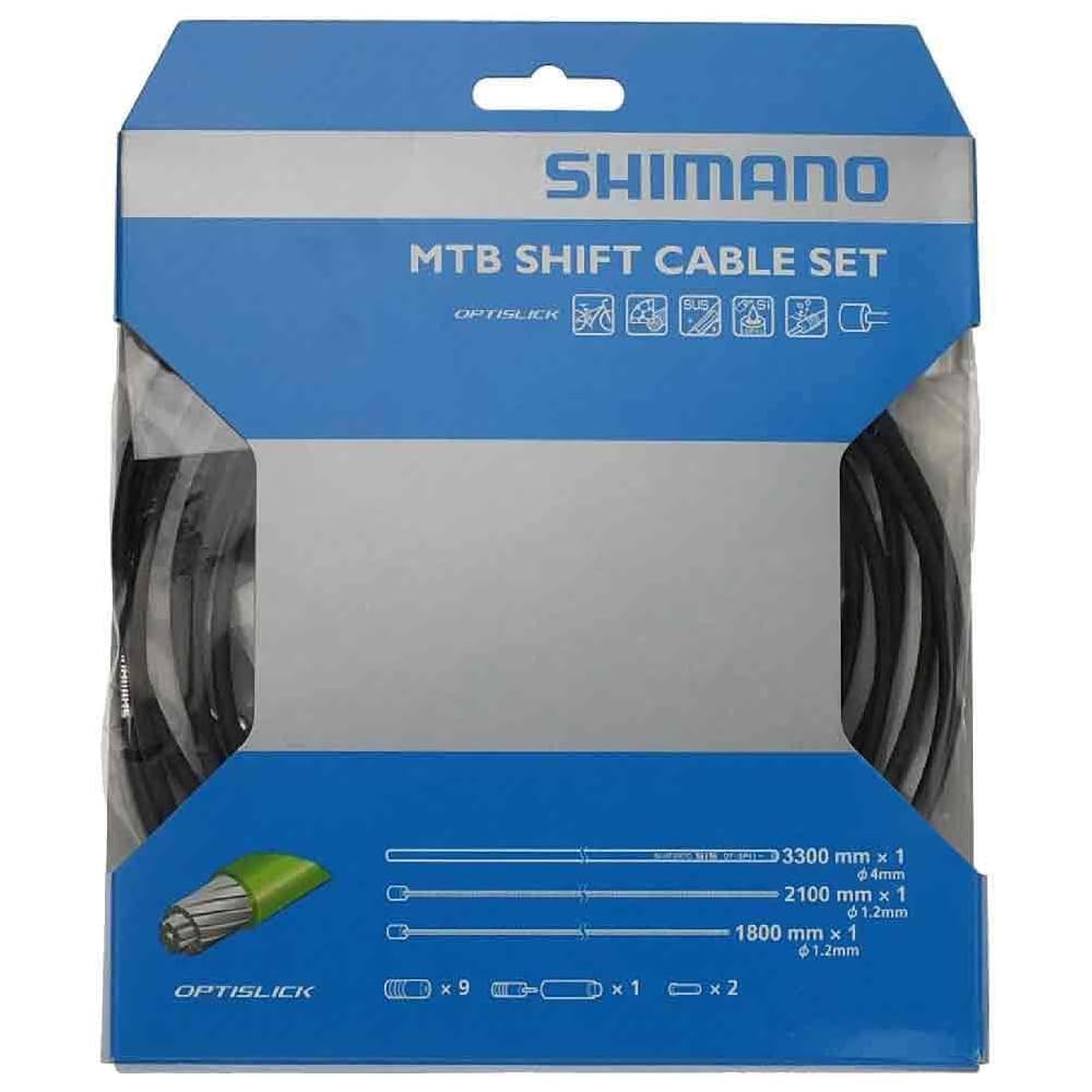 Shimano Repair Parts Shift Cable Set OT-SP41 Optislick Black for SL-M4100-I SL-M4100 ST-EF505