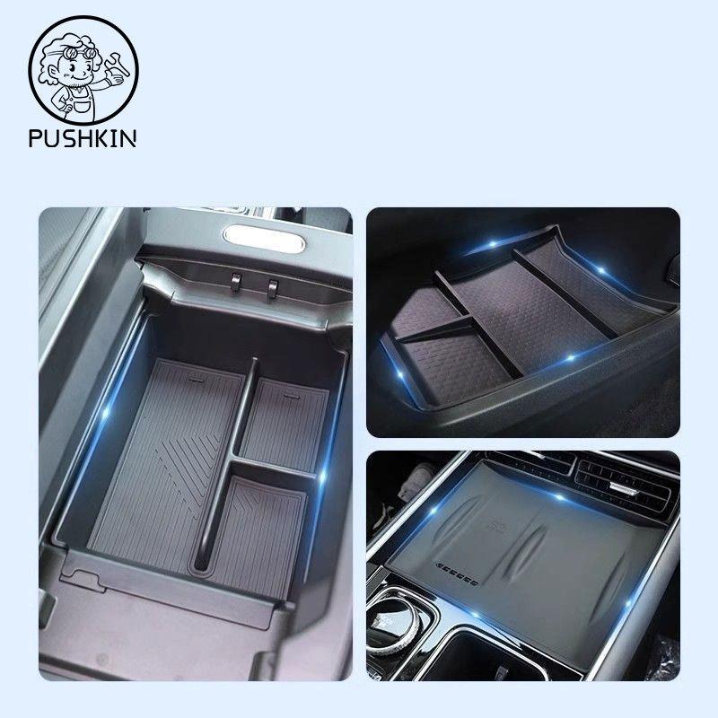 For Chery Tiggo 9 2024 2025 2026 Storage Box Stowing Tidying Glove Auto Accessories Non-Slip