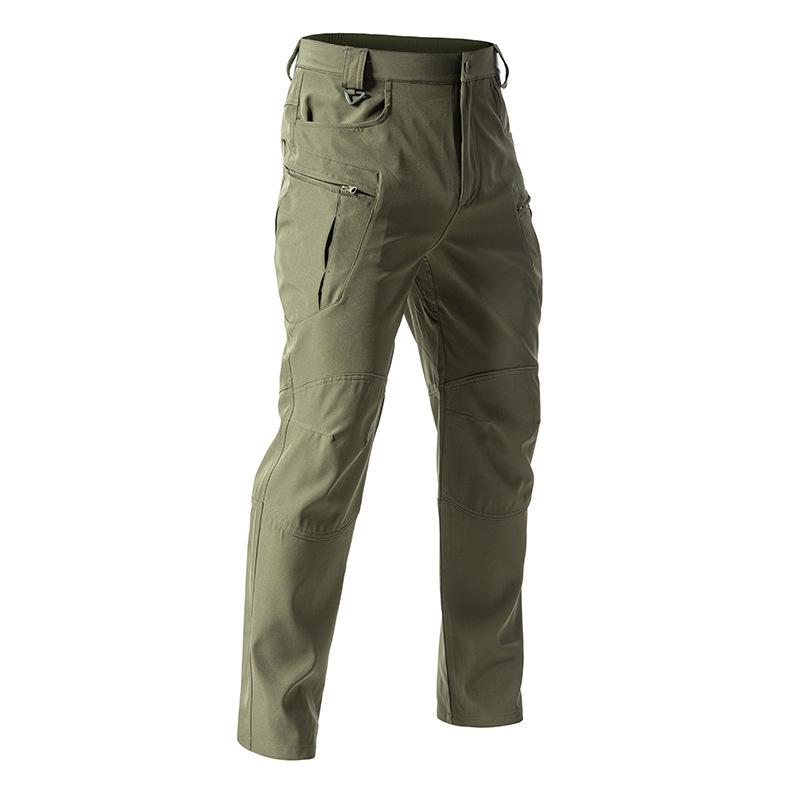 Men Pants Multi Pocket Breathable Outdoor Hiking Fishing Construction Work Trousers for Daily Use