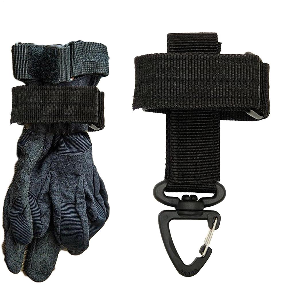 Mehrzweck-Nylonhandschuhe Haken Arbeitshandschuhe Sicherheitsclip Kletterseil für den Außenbereich Camping Aufhängung Outdoor-Camping