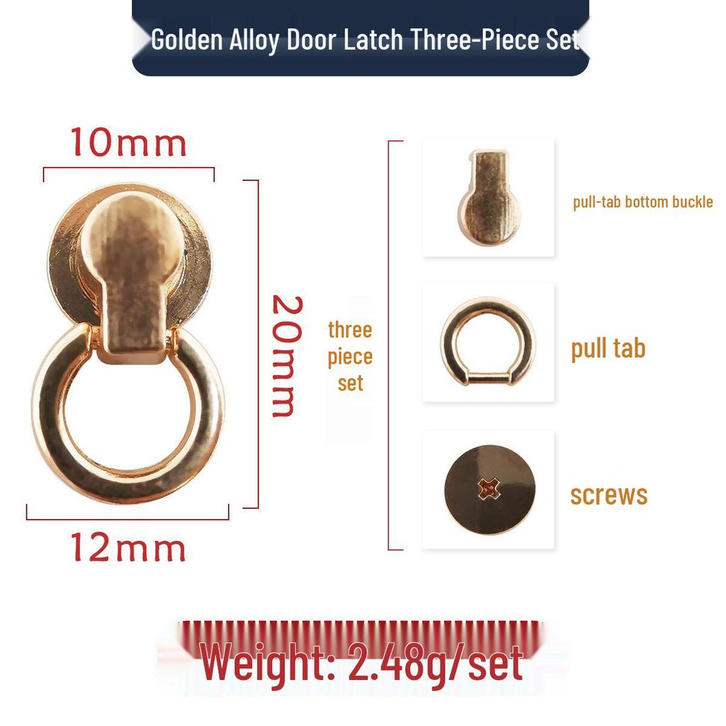 Makeup & Accessories Kit: Lipstick Bag, Nipple Stud, D-Ring/D-Buckle Tools, Monk Head Bag, DIY Screws