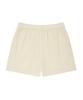 Wacky Willy Women'S Nylon Elastic Shorts Cream