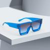 Vintage Trendy Sunglasses for Women Minimalist Square Glasses Gradient Color Fashion Gift for Friend