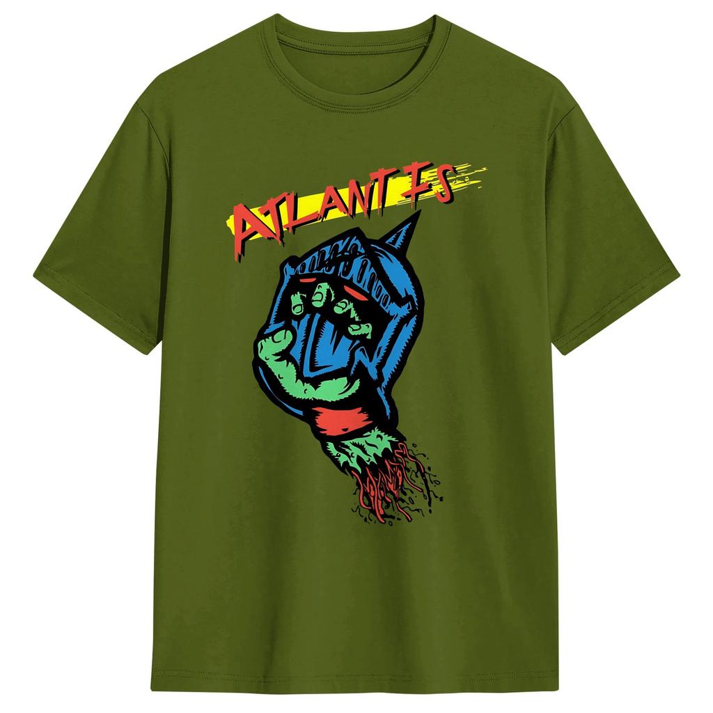 Kinnikuunisex Cotton T Shirt For Male Summer Atlantis Vs Robin Streetwear T Shirts Breathable Hip Hop Tees Plus Size Clothing