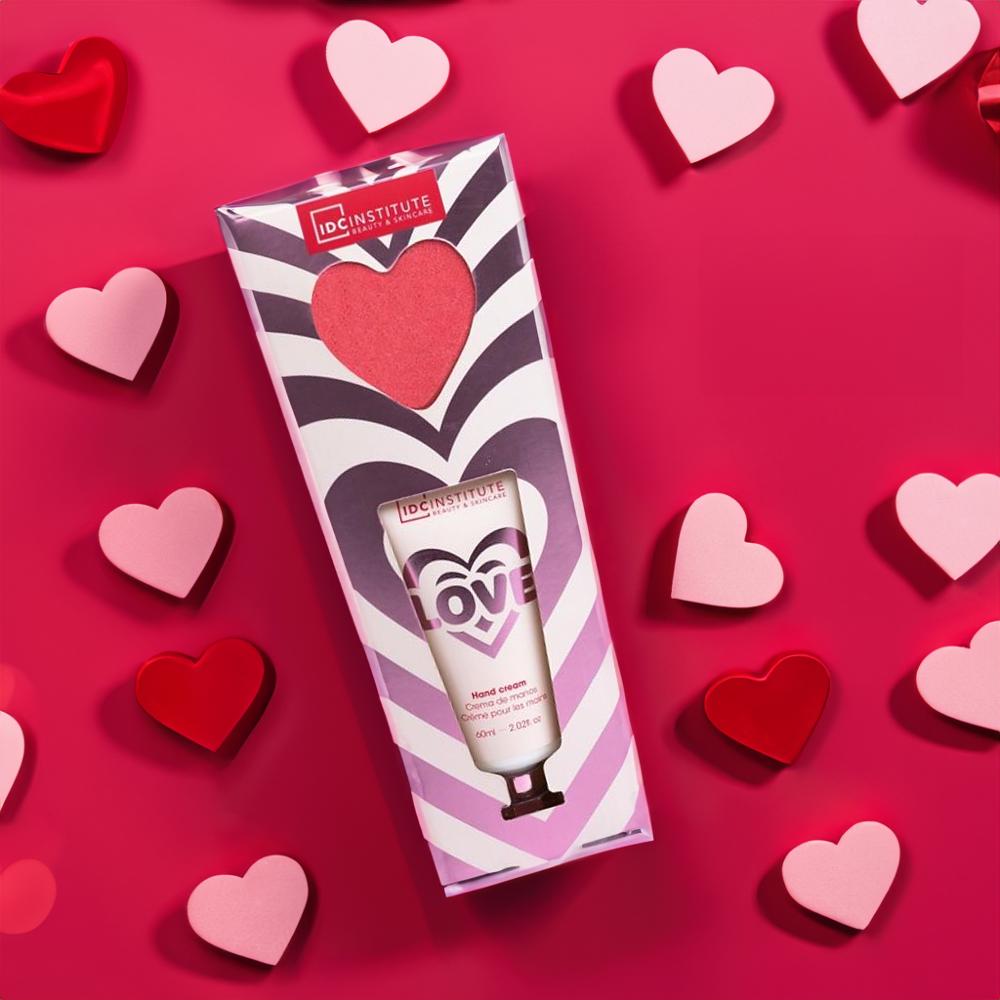 Zestaw Pielęgnacyjny Do Rąk I Kąpieli IN LOVE IDC Institute 60 Ml / 80 G