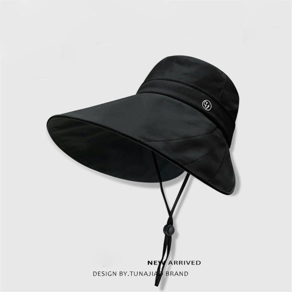 Anti-UV Sun Hat Wide Brim Safari Cap New Bucket Hat  Women