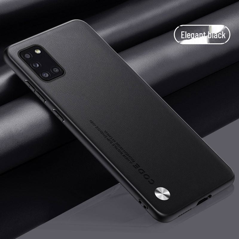 

Чехол для телефона Samsung A31 из кожи с защитой от падений: Ультратонкий защитный чехол из кевлара для A54/A55/A35/A15/A34 A34