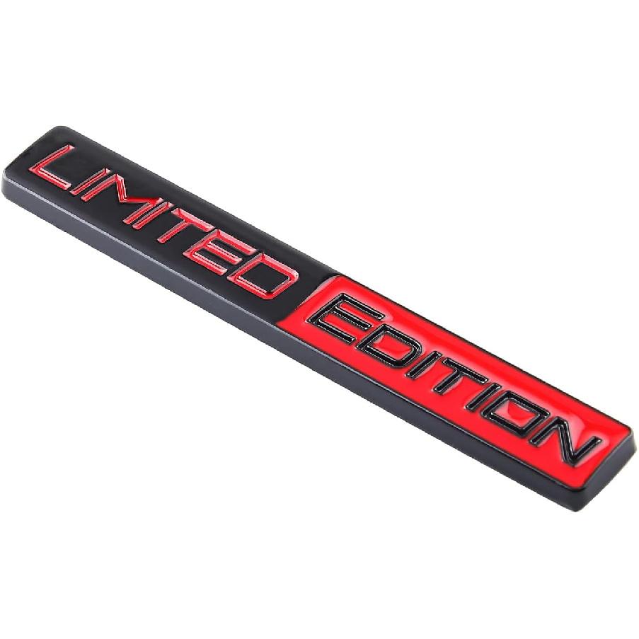 Cool Car Sticker Limited Edition Truck Emblem Upgrade Badge 3D Metal Auto Racing Sport Emblem for Truck Fender Rear Trunk Side Decal with Sharp