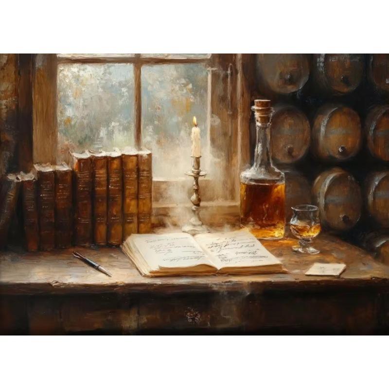 Vintage Tomatoes Spice Lemons Honey Jar Milk Glass Still Life Posters Canvas Printing Wall Art Picture for Kitchen Gifts