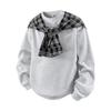 American Style Minimalist Solid Color Hoodie Men Women Loose Streetwear Couple Casual Top