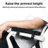 Memory Foam Armrest Cushion for Office Chair - Home Desk Elbow Support Pillow Gel-Infused Pad Furniture Supplies
