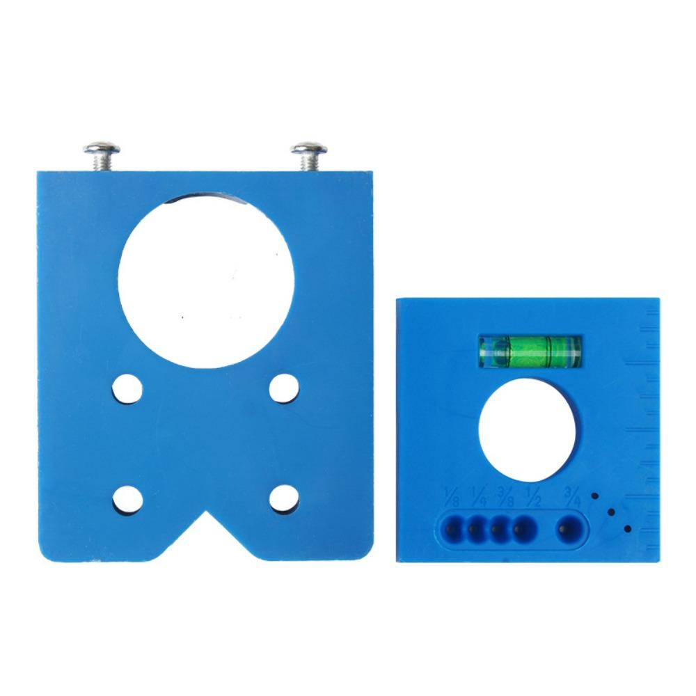 Measuring Hinge Hole Opener DIY Hinge Hole Template Gifts Drill Guide Locators