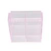 Nagelfräsmaschine Aufbewahrungsbox Acryl Maniküre Werkzeug Aufbewahrungsbox Nail Art Aufbewahrungsständer Rosa