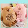 Borsa Grande Creativa di Peluche Capibara in Colori Morbidi Perfetta per il Gioco dei Bambini