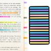 300Sheets Translucent Sticky Note Pad Clear Sticky Notes Long Page Markers Index Tab For Office School Supplies Planner Memo