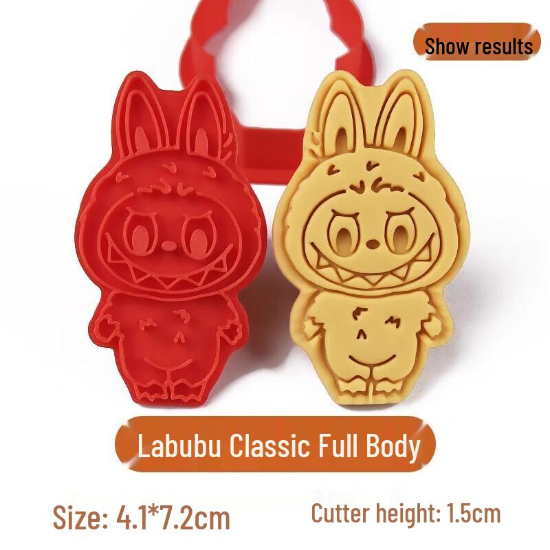 

ONYLM Labubu Classic Full Body 3D Cookie Cutter