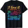 Cruisin Together 2026 Graphic Tshirt Casual Mens Premium Cotton Crew Neck Summer Vacation Tee