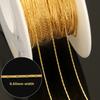Vintage No Tarnish 14K Gold Filled Snake Chains Permanent Bracelet Necklace Making Jewelry Bulk Chains