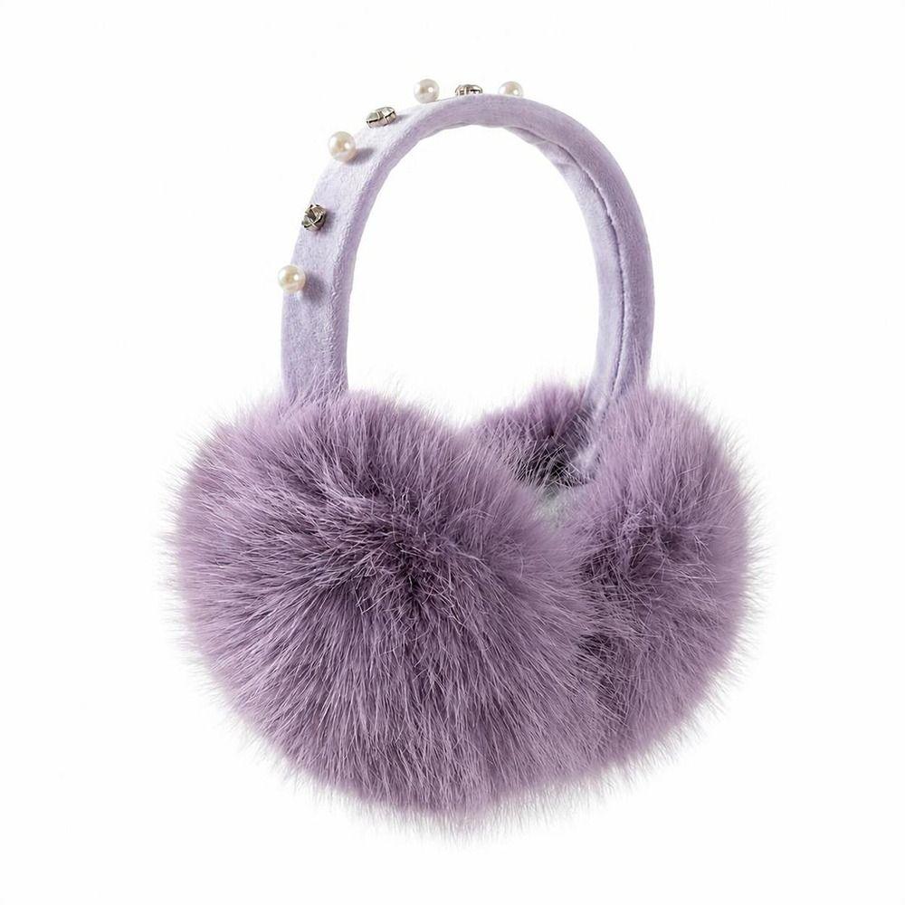 Soft Plush Plush Earmuffs Foldable Ear Covers Gifts Winter Earmuffs Cold Weather Wear