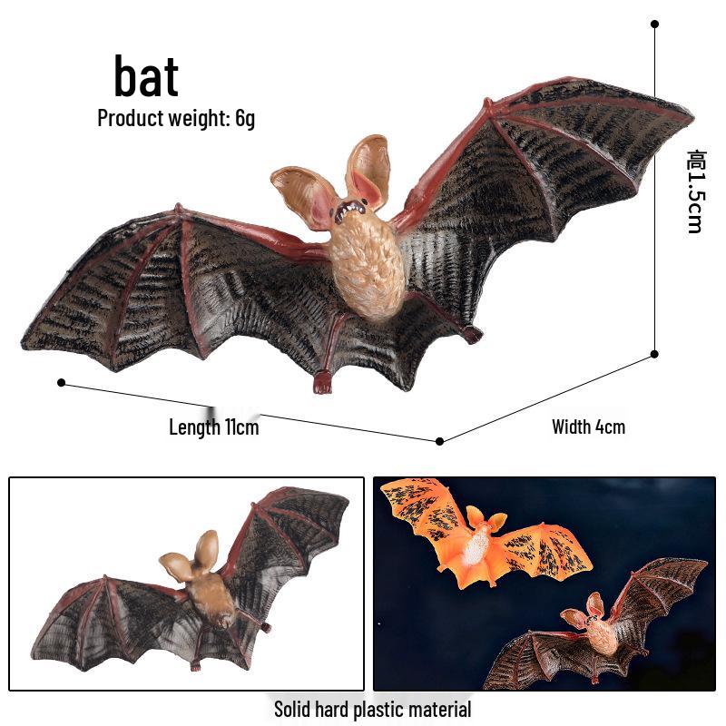 Children's Animal Simulation Toy Set: Eagle, Falcon, Secretary Bird, Owl Figurines