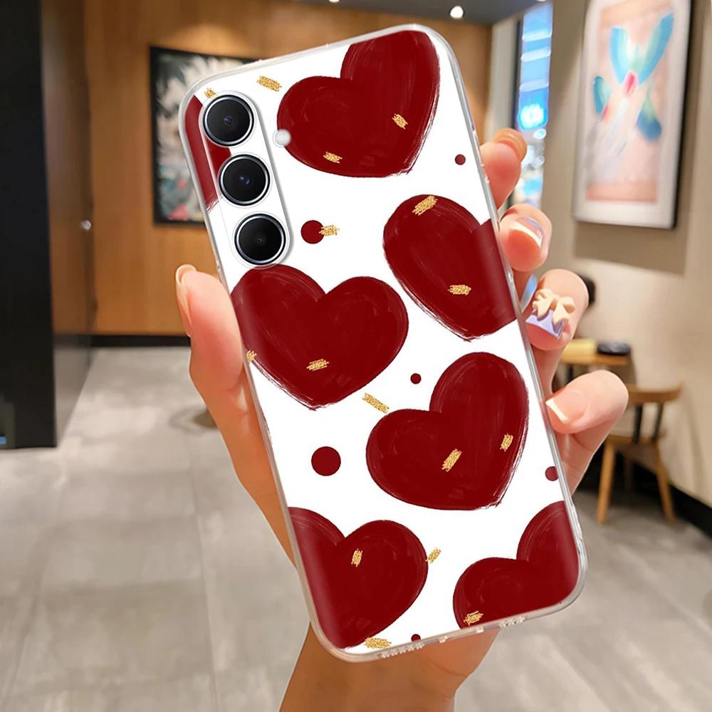 For Samsung A26 Soft Shockproof Clear Case For Samsung Galaxy A26 SM-A266E Silicone Cute Animals Painted Bumper Back Cover Capas
