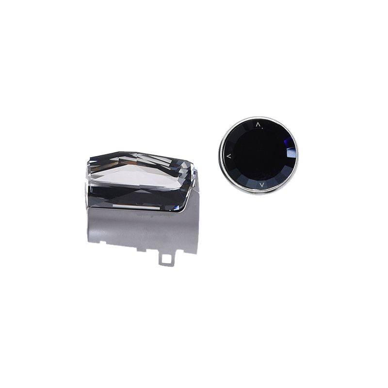 Compatible with BMW 2023 3 Series/X3 Orchid Crystal Paddle Shifter and Gear Knob Set
