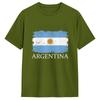 Argentina Flag Unisex T Shirt Fashion Tees Short Sleeve Round Collar Tshirts Cotton New Arrival Tops