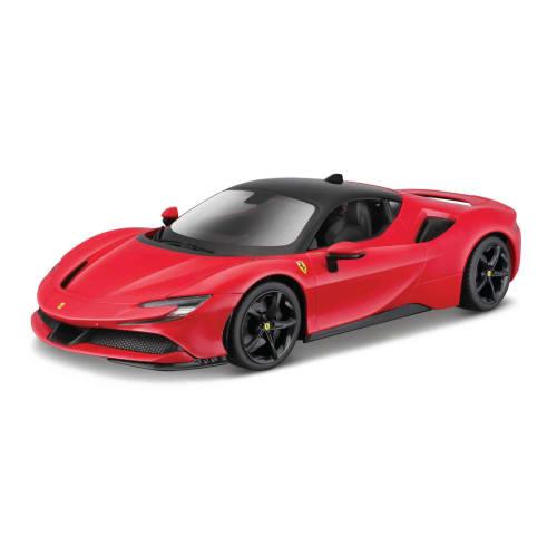 

Bburago Масштаб 1/18 Ferrari SF90 Stradale Гоночный Спорткар Литая Модель