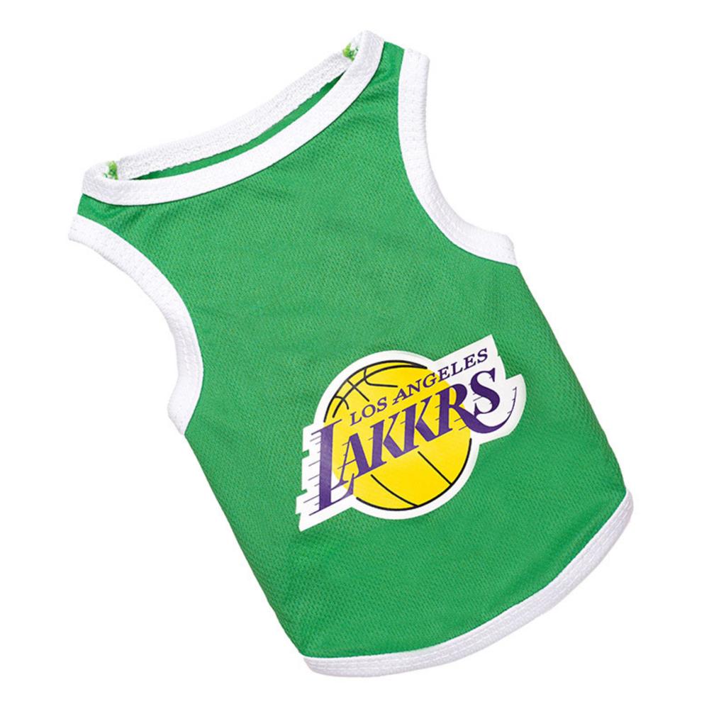 Summer Pet Basketball Vest, Breathable Mesh Dog Clothes