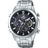 Casio Edifice Watch (Official Japanese Product) Radio-Controlled Solar Watch EQW-T630JD-1AJF Men's Silver