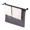 Household Double Towel Rod Bathroom Rustproof Towel Rack SUS 304 Stainless Steel Wall Mount Towel Holder