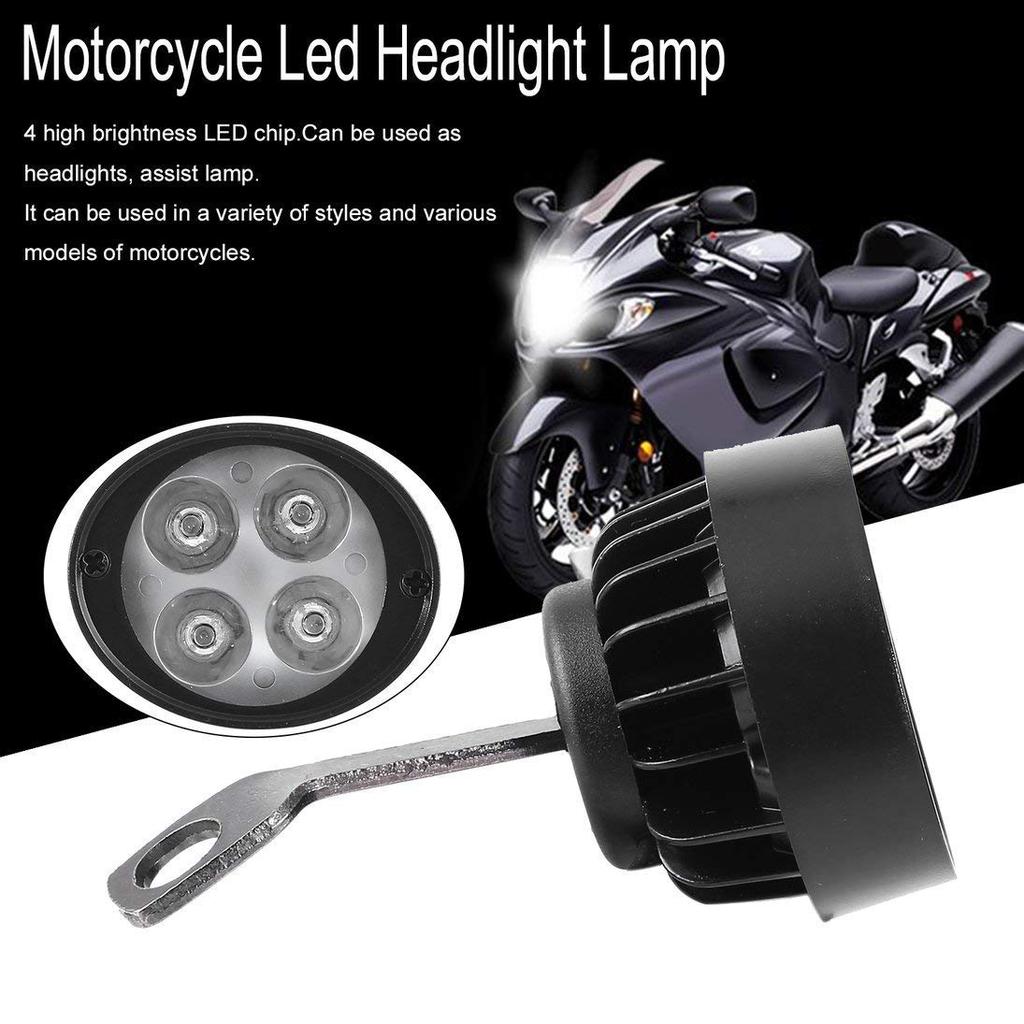 Karun Super Clear 1000Lm Motorcycle Led Headlight Lamp Scooter Fog Spotlight