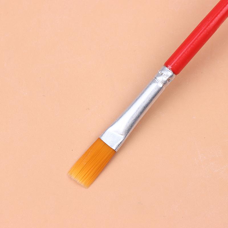 50Pcs Painting Brushes Set Art Round Flat Hair Nylon Hair Paint Brush For Oil Acrylic Watercolor Kids/Artists/Beginners/Student