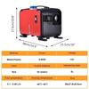 Car Diesel Heater 12V 24V 220V 5KW Air Parking Heater Diesel Heating Low Noise Heater for Truck Bus RV Trailer Boat Heater Kits