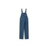 College Style Solid Color Mid Waist Straight Leg Casual Overalls Women Overalls I031250-01-06