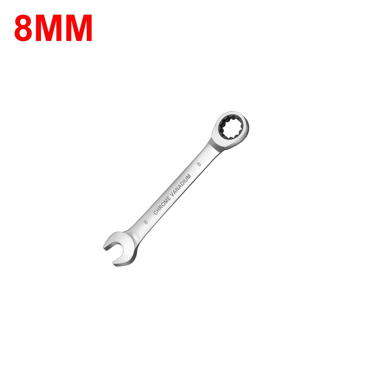 

Набор гаечных ключей с храповым механизмом с фиксированной головкой, 1 шт. метрические универсальные гаечные ключи из хром-ванадиевой стали 6-30 мм для ручных инструментов для ремонта автомобиля