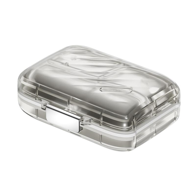 Pill Organizer Travel Pill Box Waterproof Medicine Case Container Supplement And Vitamin Holder Pocket Pharmacy Pill Storage