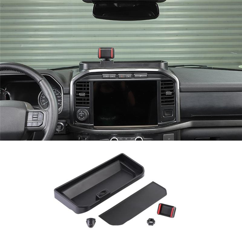 Center Console Dash Mount Storage Box Phone Holder For Ford F150 2025-2025 Interior Accessories