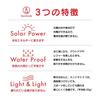 Q&Q SmileSolar Watch Solar Analog Matching Style Waterproof Polyurethane Strap RP29-010 Women's Blue