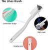 Kitchen Scrub Brush, Angle Cleaning Brush, Right Angle Scrub Brushs for Sink Household Dish Pot Pan Edge Corners, Upgraded Stiff Brushes for Small