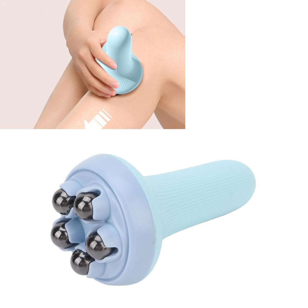 5 Magnet Bead Massage Roller Handheld 360 Degree Rotating Slimming Rotating Roller   for Skin Care