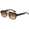 Superhot Eyewear 81014 Fashion 2025 Retro Square Pilot Sunglasses with CP Wire Core Temples