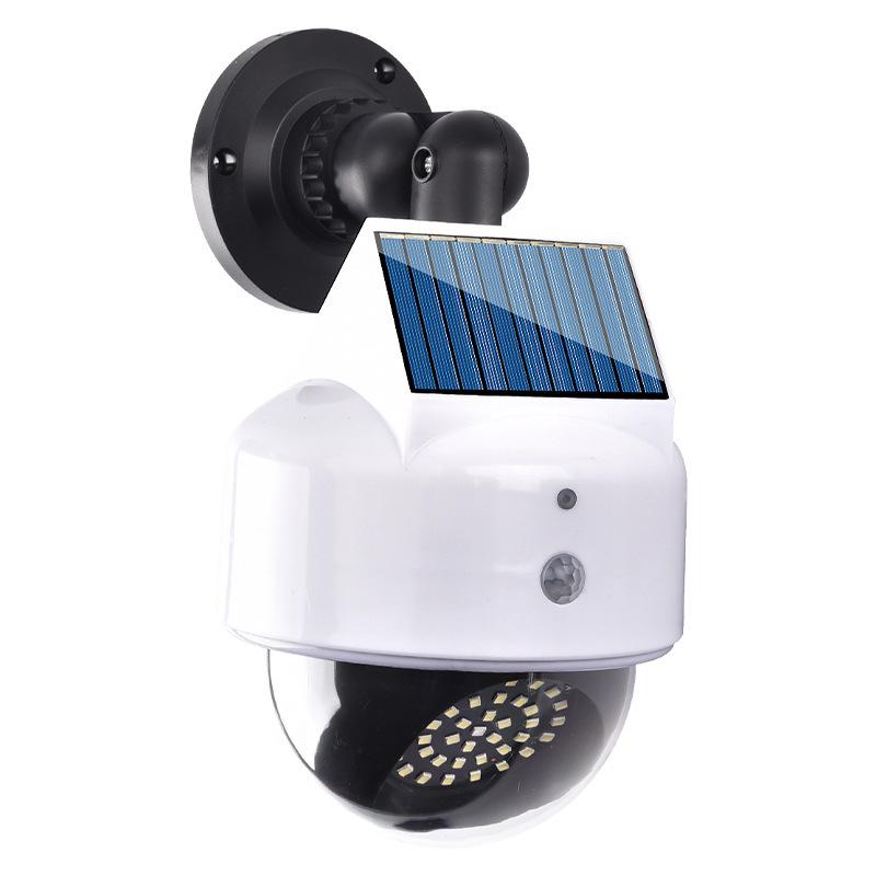 Luzes de Jardim Inteligentes Solares com Sensores de Movimento e Simulação de Câmera de Vigilância